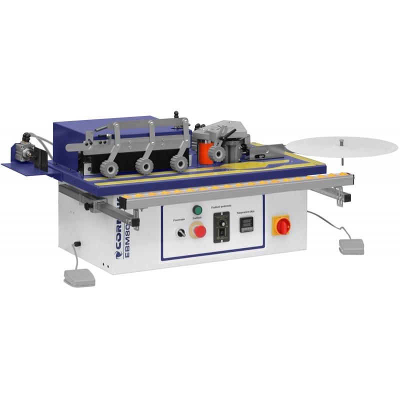 Plaqueuse de chants Cormak EB80 230v - Affleurage motorisé 0.5 à 2mm - Unité d'affleurage et racleur intégrés_0