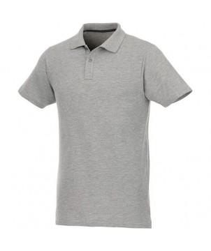 POLO MANCHES COURTES HOMME HELIOS GRIS - TEXTILES MODE PERSONNALISÉS