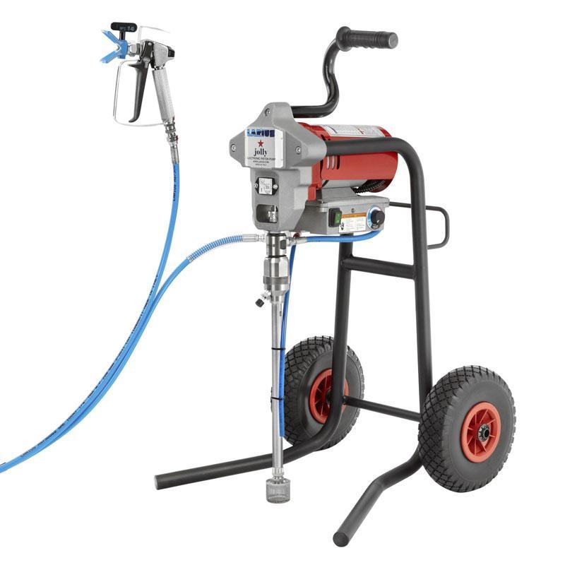 Pompe à peinture Airless Jolly avec chariot - Débit 1,9 l/min - ETRAMO - 04004_0
