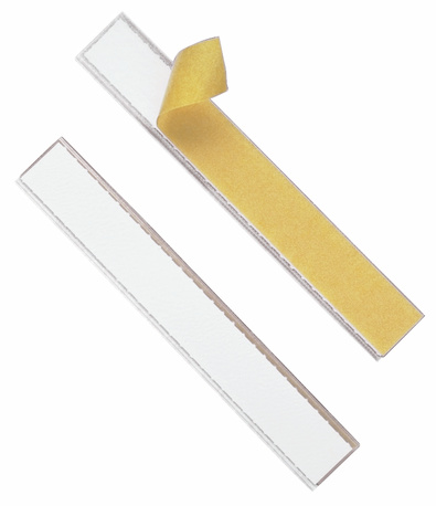 Porte-étiquette LABELFIX® 20 x 200 mm - souple pour étagères, armoires, tiroirs et boîtes de rangement_0