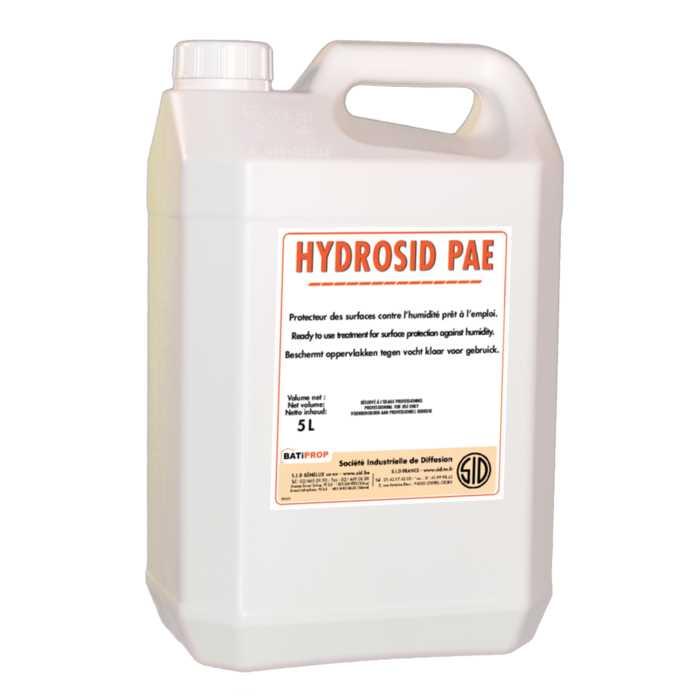 Protecteur des surfaces contre l'humidité - Hydrofugeant siliconé multi supports prêt à l'emploi - Hydrosid PAE_0