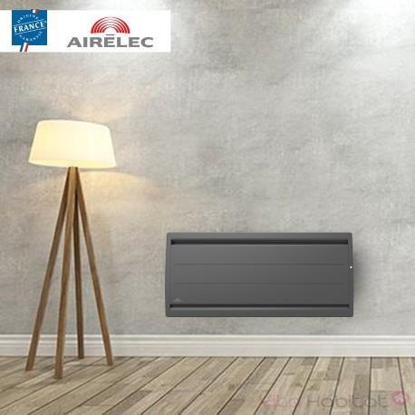 RADIATEUR ELECTRIQUE FONTE AIRELEC - AIREVO SMART ECOCONTROL 1500W BAS ANTHRACITE - A693475