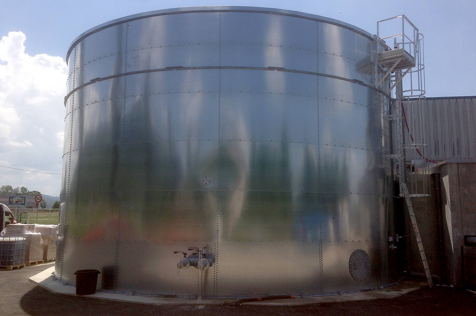 Réservoir métallique eau potable - FM TANK_0