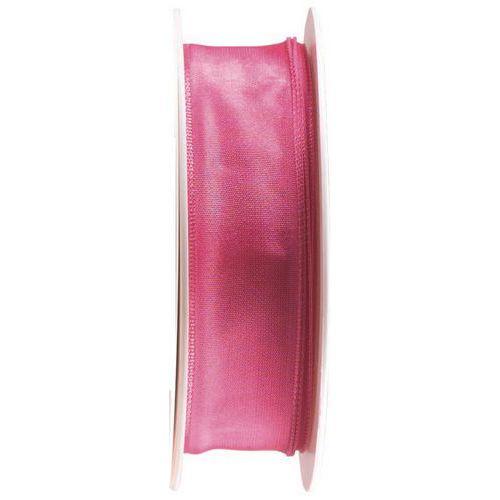 RUBANS UNIS LAITONNÉS ROSE LONGUEUR 25M LARGEUR 25MM - MATFER