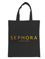 Sac en coton réutilisable - Réf CAL2BM - 42x38cm - 160g/m² - Impression pailletée dorée_0