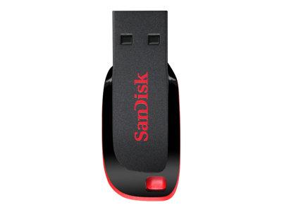 SANDISK CRUZER BLADE 16GB LECTEUR USB FLASH 16 GO USB TYPE-A 2.0 BLEU, VERT, ROSE