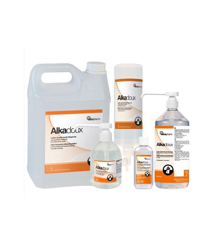 Savon doux Alkadoux Alkapharm - Bidon 5L - Hypoallergénique et enrichi en vitamines_0