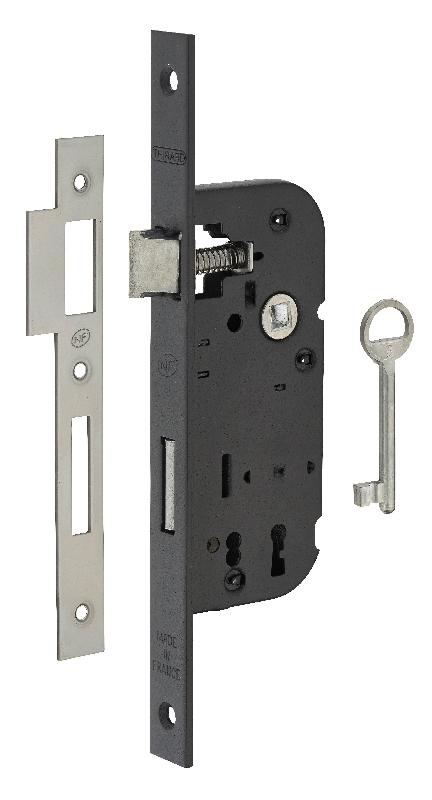 SERRURE ENCASTRABLE POUR PORTE D'INTÉRIEUR NF V/BC 1CLÉ_0