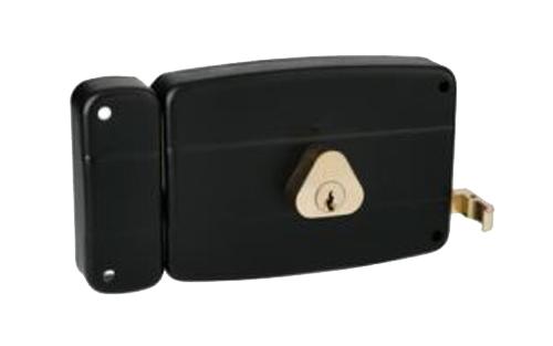 SERRURE MONOPOINT EN APPLIQUE ERCY 5 GOUPILLES 5G HORIZONTAL TIRAGE DROITE CYLINDRE DE 45MM - HERACLES - C5-501212-1