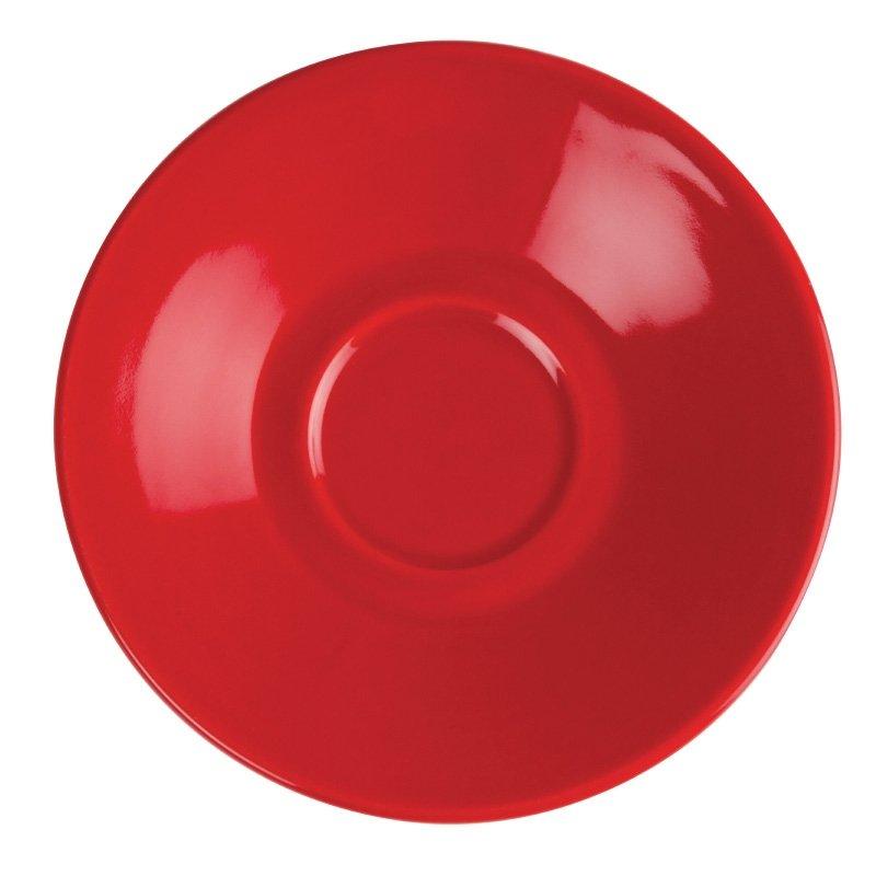 SOUS-TASSE À EXPRESSO OLYMPIA - ROUGE - 12 PIÈCES