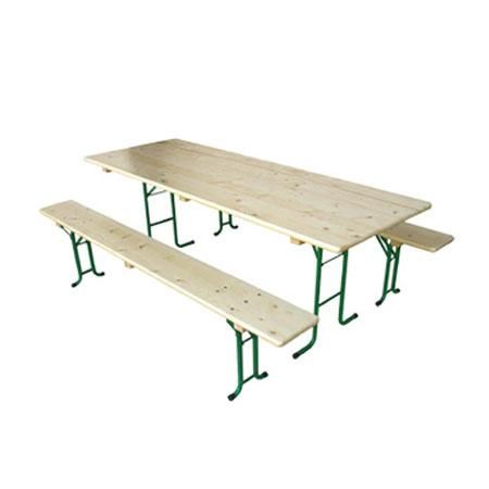 TABLE ET/OU BANCS DE BRASSERIE/COLLECTIVITÉS PLIANTS  LA TABLE VENDUE SEULE SANS LES BANCS
PIEDS EN TUBES