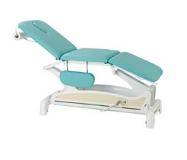 Table de massage hydraulique luxe C-3756M66 avec accoudoirs amovibles et roulettes escamotables_0