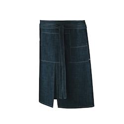 Tablier de service  Songe polycoton bleu jean T.Unique Robur - bleu textile 3609120743070_0