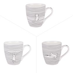 Tasse Filo cats 23 cl x3 -  Blanc Rond Porcelaine Table Passion - blanc porcelaine 3106232311963_0