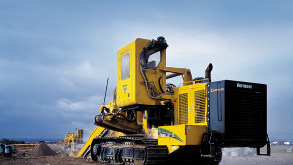 Trancheuse de sol Vermeer T1255 - 600 chevaux - moteur Caterpillar C18 ACERT_0