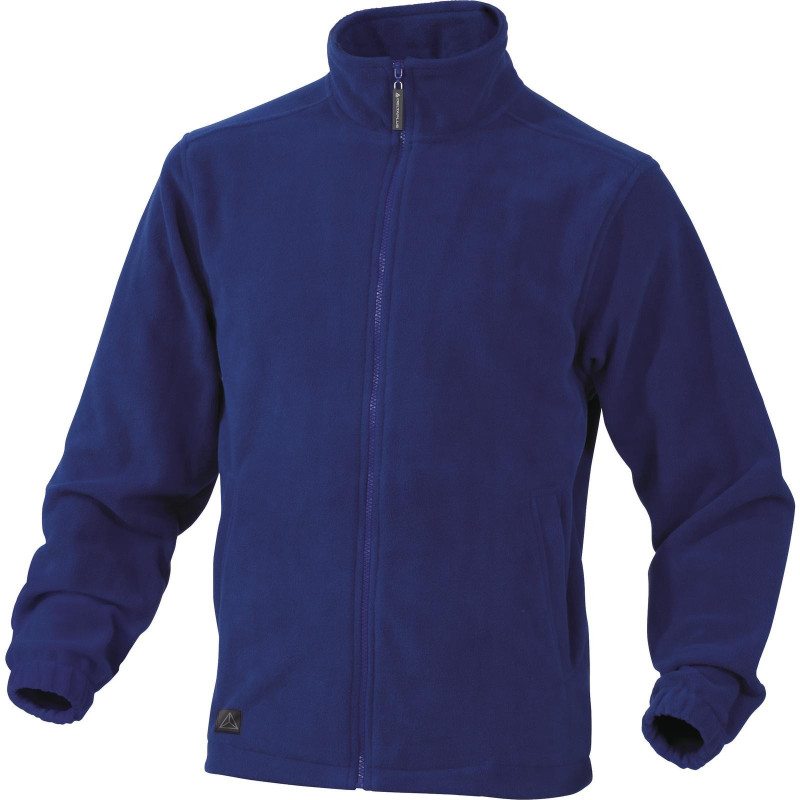 VESTE laine POLAIRE polyester VERNON BLEU roi_0