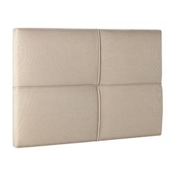 VS Venta-stock Tête de lit tapissée Sicilia 90x60 cm Beige - beige polyester I24119_0