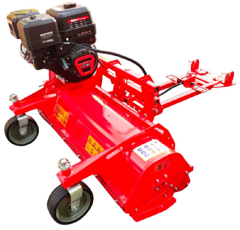 Broyeur débroussailleuse à fléaux frontale 100 cm pour quad ATV - Moteur essence 15ch Torros KFA120_0