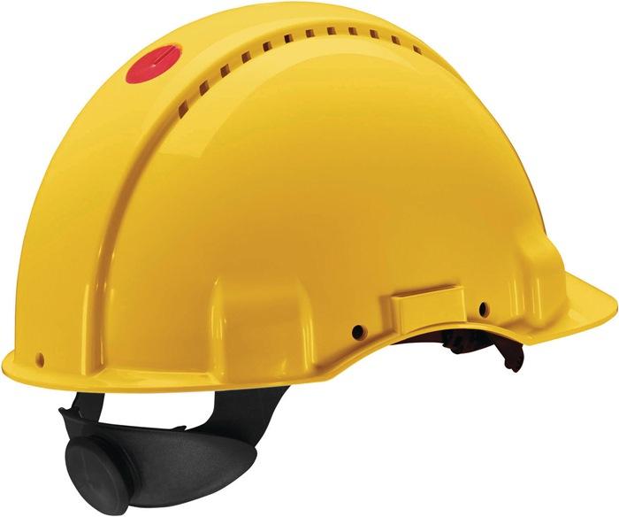 Casque de protection G3000 jaune - ABS stabilisé aux UV - EN 397 - 3M_0