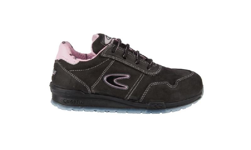 COFRA - Chaussures de sécurité pour femme - Alice S3 SRC taille 40 - nubuck hydrofuge et embout aluminium_0
