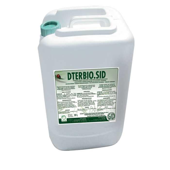 Détergent nettoyant bio-compatible pour fontaines de dégraissage biologiques en phase aqueuse. Dterbio.Sid_0