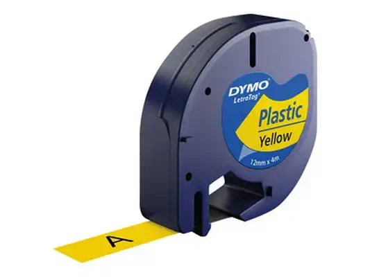 DYMO S0721620 ruban d'étiquette Noir sur jaune_0