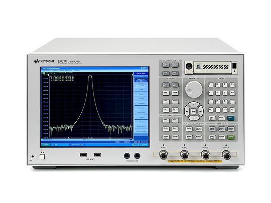 E5071c - analyseur de reseau vectoriel ena - keysight technologies (agilent / hp) - 300khz - 20ghz   4 ports - analyseurs de signaux vectoriels_0
