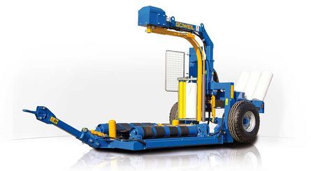 G3010 Farmer - Enrubanneuse agricole stationnaire avec télécommande - Goewell Maschinenbau GmbH - Longueur : 5.260 mm_0