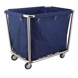 Hendi Chariot à linge en acier inoxydable avec sac à linge amovible - 900x650mm - Finedine - inox 691083_0