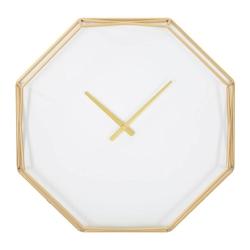 Horloge octogonale en métal Goldy 56 x 6.5 x 56 cm Mauro Ferretti - jaune 0647720000_0