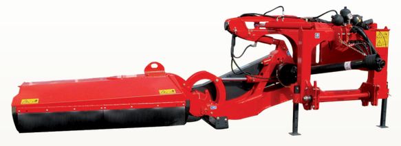 Faucheuse d'accotement SPRING-LONGER Série 80 S 2380 RP - Kuhn - portée horizontale 4,20 m - poids 1425 kg_0