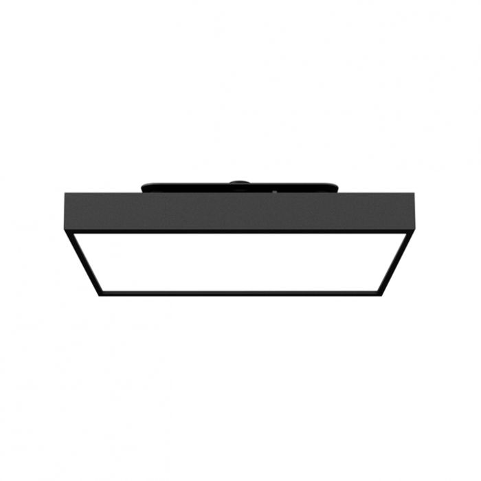 Plafonnier led carré, épuré et design, adaptable à plusieurs styles modernes ou contemporains - donea square 435x435_0