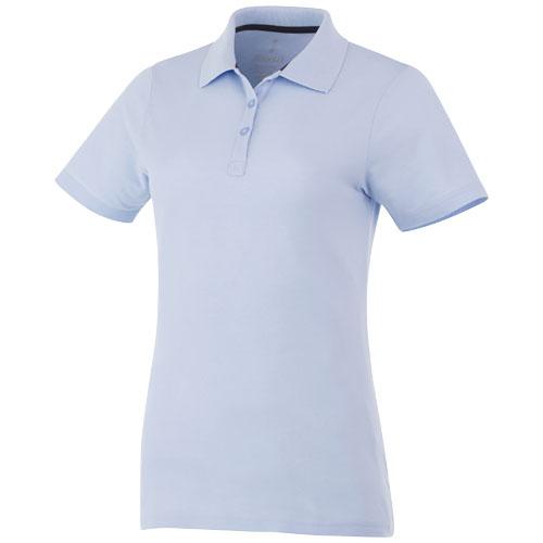 Polo manches courtes femme Primus - maille piquée 100% coton 160-165 g/m² - col et poignets en tricot plat_0