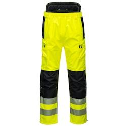 Portwest - Pantalon de travail haute visibilité PW3 EXTREME Jaune / Noir Taille XL_0