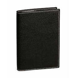 Quo Vadis - Agenda enseignant - 2025-2026 - Le Professeur - Semainier Horizontal - Club - Noir - 12 mois de mi-juillet à mi-juillet - 21x27 cm - bleu_0