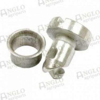 Vis rapide de grille de capot - Référence PTA-A67594 - Pour Ferguson FE35 et Massey Ferguson 35_0