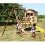 Structures de jeux combinées et complets pour enfants de 3 à 8 ans - Poids : 220 kg - 46746 - Gamm vert_0