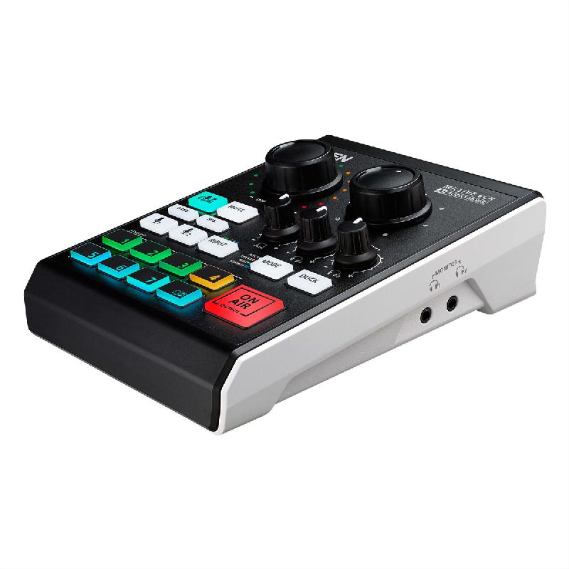 ATEN UC8000 Mélangeur audio de podcasting optimisé par l’IA - MicLIVE™ 6-CH_0