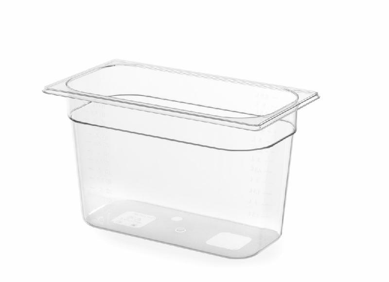 Bac gastronorme 1/3 200 mm polycarbonate transparent - 861509_0