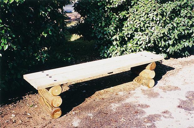 BANQUETTE EN BOIS 