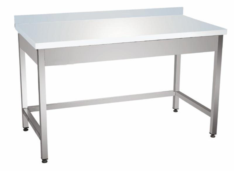 Bc inox - table de boucherie en polyéthylène_0