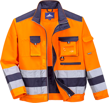 Blouson HV Lille orange marine TX50 - 3XL - haute visibilité, norme RIS 3279-TOM_0