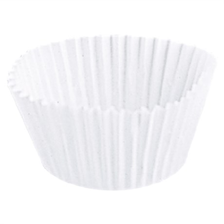 CAPSULE INGRAISSABLE PETITS FOURS D.4X2.5 CM BLANC (VENDU PAR 500)