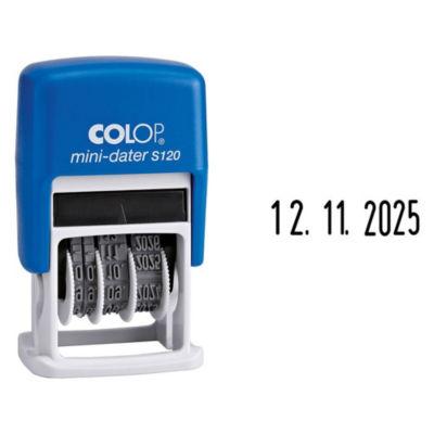 Colop Mini tampon dateur Printer S 120 - Noir_0