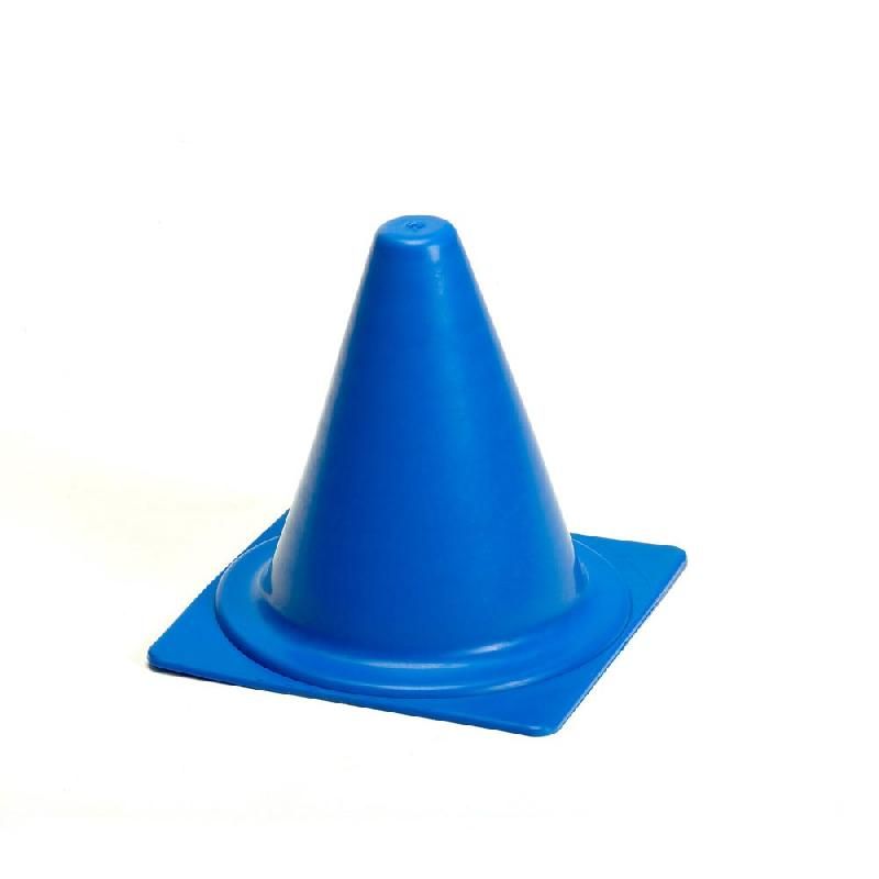 CONE DE DELIMITATION DE TERRAIN 18 CM PVC COULEURS