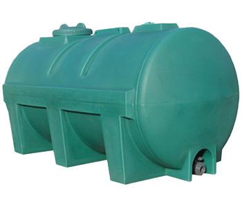 Cuve autoportante 2 900L en polyéthylène - statique ou dynamique - avec vanne DN 50 et bouchon de sécurité Ø 400 mm_0