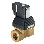 Électrovanne à commande assistée type 6213 - usage général - DN 10-40 mm - 0-10 bar - corps laiton ou inox_0