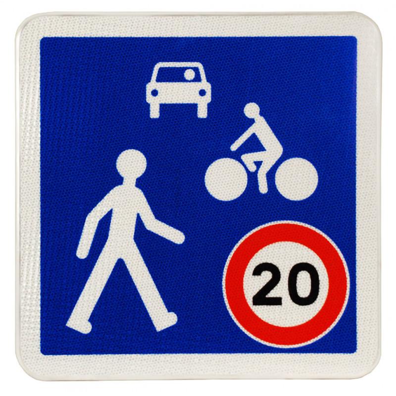 Panneau B52 - Entrée dans une zone de rencontre_0