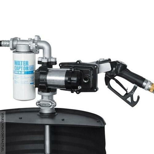 Pompe à palettes auto-amorçante Cematex - 12 V ou 230 V - Débit 50 l/min - Certifiée ATEX_0