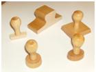 Tampon & monture bois Tampoflex - toutes tailles disponibles - personnalisation laser_0